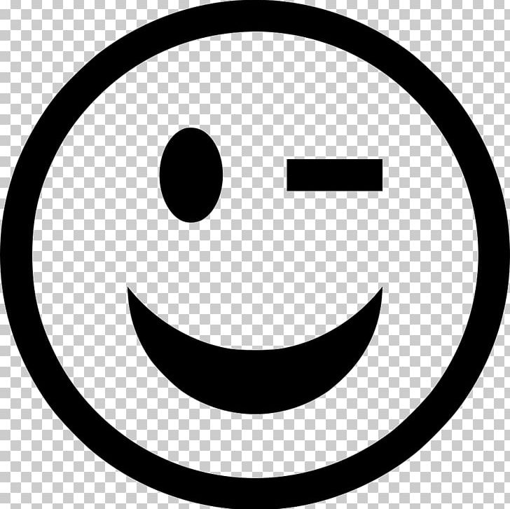 Smiley Emoticon Computer Icons PNG, Clipart, Area, Avatar, Black And White, Blink, Circle Free PNG Download