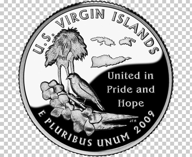 United States Virgin Islands Quarter Mint Coin PNG, Clipart, 50 State Quarters, Black And White, Coin, Coin Collecting, Currency Free PNG Download