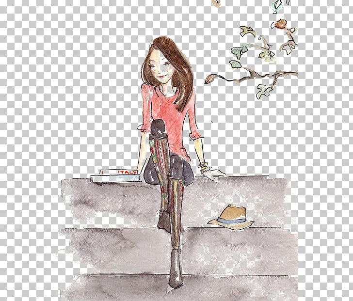 Drawing Watercolor Painting Fashion Illustration Illustration PNG, Clipart, Artist, Artistic, Artistic Conception, Arts, Business Woman Free PNG Download