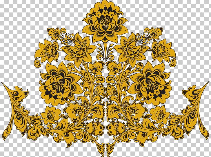 Khokhloma Ornament Drawing PNG, Clipart, Art, Desktop Wallpaper, Gold, Khokhloma, Metal Free PNG Download