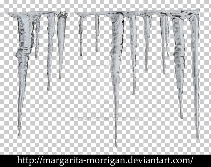 Margarita Icicle Ice Winter Snow PNG, Clipart, Angle, Black And White, Branch, Cloud, Deviantart Free PNG Download