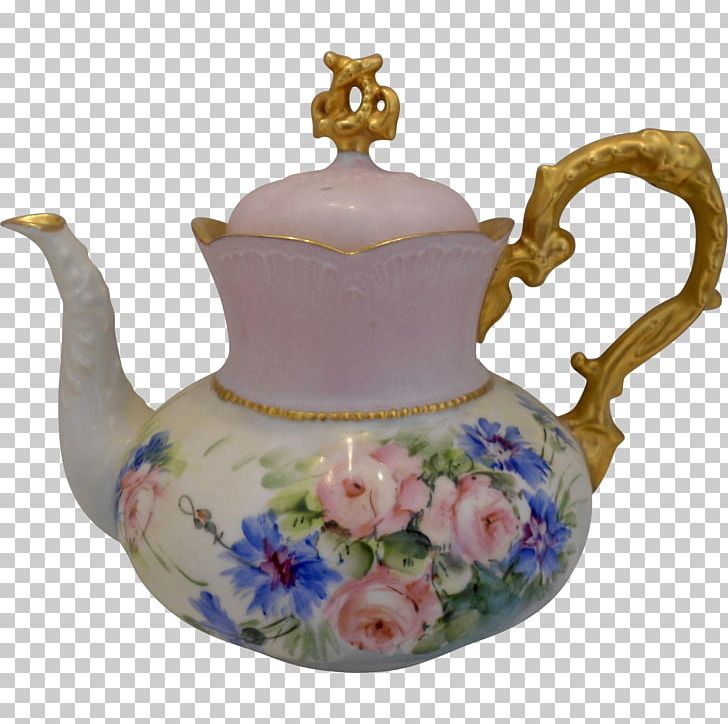 Teapot Kettle Porcelain Limoges PNG, Clipart, Blue, Ceramic, Coffeemaker, Crock, Cup Free PNG Download