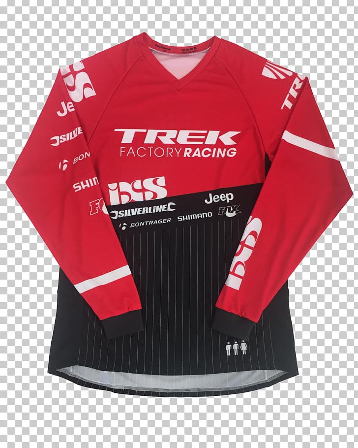 Jersey T-shirt Trek Factory Racing Downhill Mountain Biking Team PNG, Clipart, Active Shirt, Atherton, Brand, Clothing, Cycling Jersey Free PNG Download