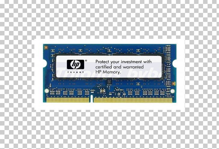 Laptop Hewlett-Packard SO-DIMM DDR3 SDRAM ECC Memory PNG, Clipart, Computer Data Storage, Electronic Device, Electronics, Hp Inc, Io Card Free PNG Download