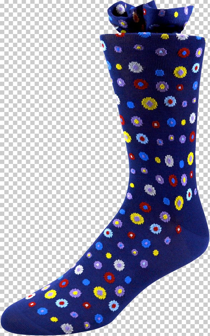 Sock Polka Dot Necktie Color PNG, Clipart, Cobalt, Cobalt Blue, Color, Electric Blue, Explosion Free PNG Download