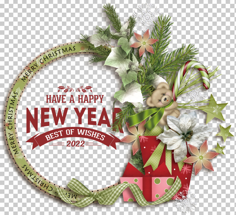 Happy New Year 2022 2022 New Year 2022 PNG, Clipart, Bauble, Christmas Card, Christmas Day, Christmas Decoration, Christmas Tree Free PNG Download