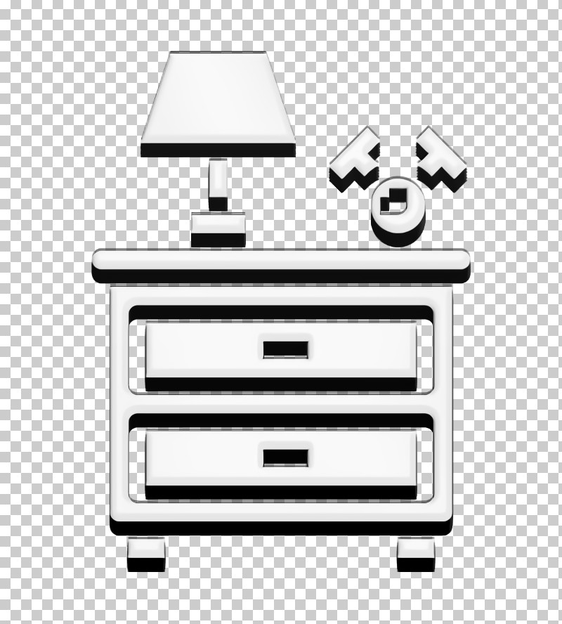 Nightstand Icon Furniture And Household Icon Home Equipment Icon PNG, Clipart, Diagram, Drawer, Furniture, Furniture And Household Icon, Home Equipment Icon Free PNG Download