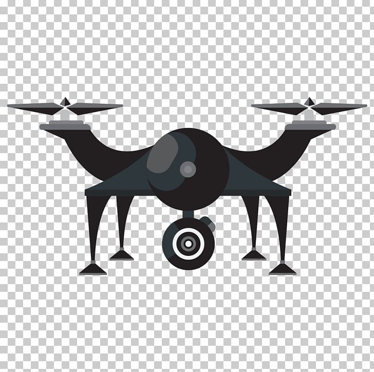 Aircraft Unmanned Aerial Vehicle Helicopter Aerial Photography Unmanned Combat Aerial Vehicle PNG, Clipart, Airplane, Aviation, Black And White, Business, Compat Uav Free PNG Download