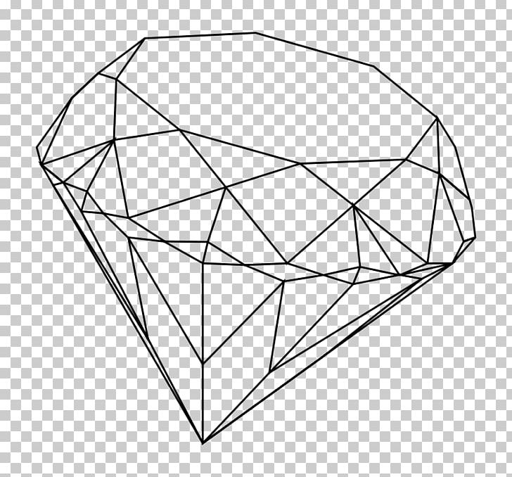 Drawing Diamond Line Art PNG, Clipart, Angle, Area, Art, Artwork, Black And White Free PNG Download