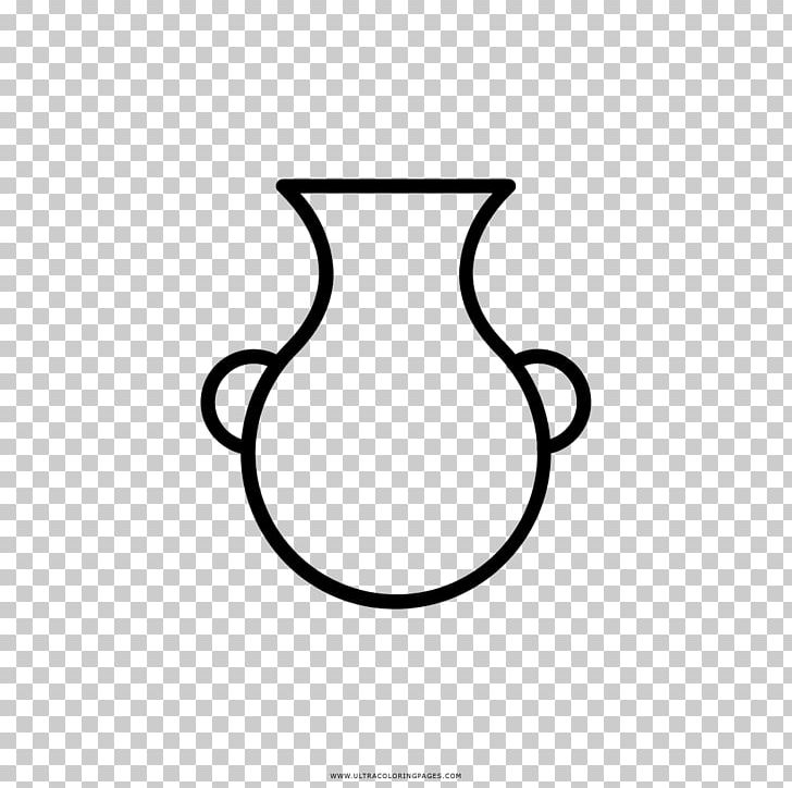 Coloring Book Drawing Vase Black And White PNG, Clipart, Area, Black, Black And White, Book, Ceramic Free PNG Download
