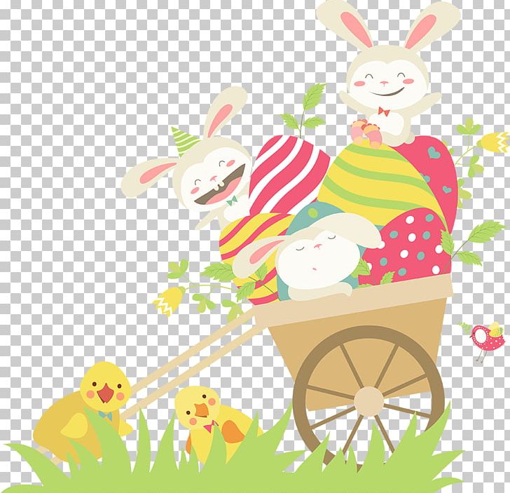 Easter Bunny Rabbit Chicken PNG, Clipart, Animal, Animals, Art, Baby Toys, Cartoon Free PNG Download