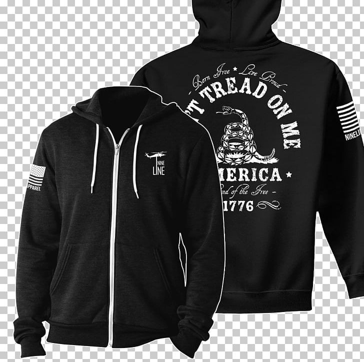 T-shirt Gadsden Flag Hoodie United States Clothing PNG, Clipart, Black, Bluza, Brand, Christopher Gadsden, Clothing Free PNG Download