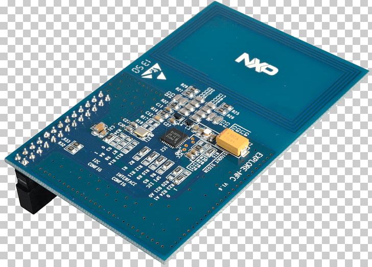 Near-field Communication NXP Semiconductors Integrated Circuits & Chips Radio-frequency Identification Microcontroller PNG, Clipart, Adafruit Industries, Aerials, Arduino, Circuit Component, Electronics Free PNG Download