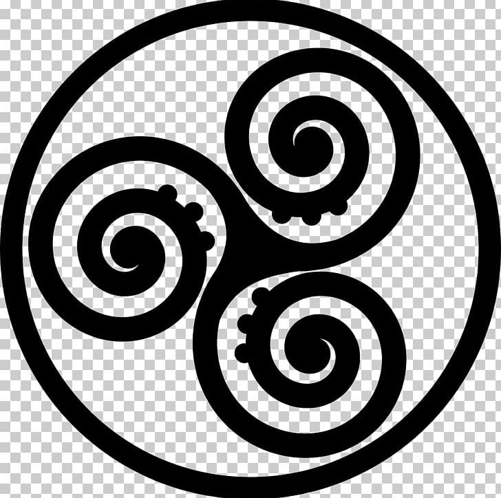 Triskelion Celtic Knot Symbol PNG, Clipart, Area, Black And White, Celtic, Celtic Art, Celtic Knot Free PNG Download