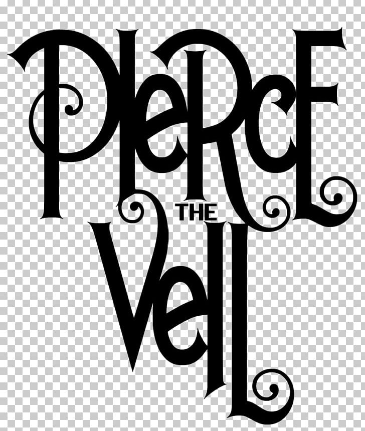 Pierce The Veil Logo Collide With The Sky Sleeping With Sirens PNG, Clipart, Area, Band, Black And White, Brand, Desktop Wallpaper Free PNG Download