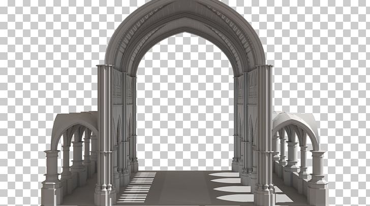 Gothic Architecture Toulouse Cathedral Arcade PNG, Clipart, Ambulatory, Arcade, Arch, Architectural Rendering, Architecture Free PNG Download