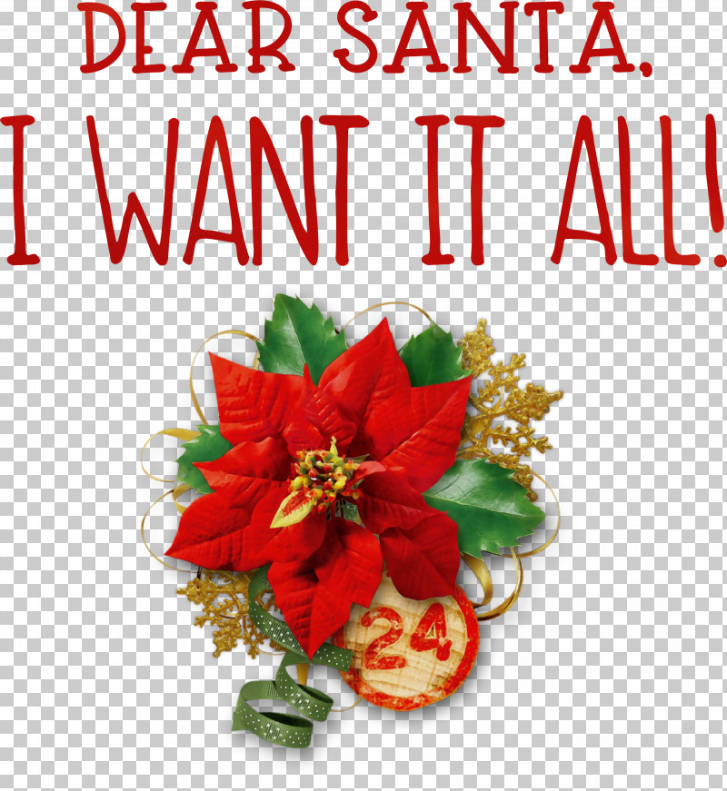 Floral Design PNG, Clipart, Artificial Flower, Carnation, Christmas, Cut Flowers, Dear Santa Free PNG Download