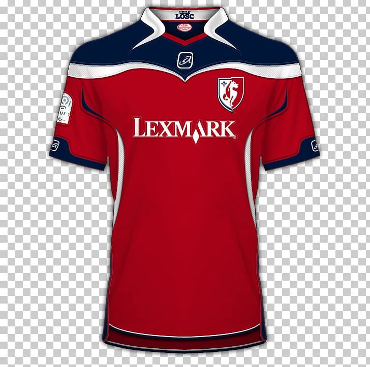Lille OSC France Ligue 1 Football Sports Fan Jersey La Liga PNG, Clipart, Active Shirt, Brand, Clothing, Deviantart, Football Free PNG Download
