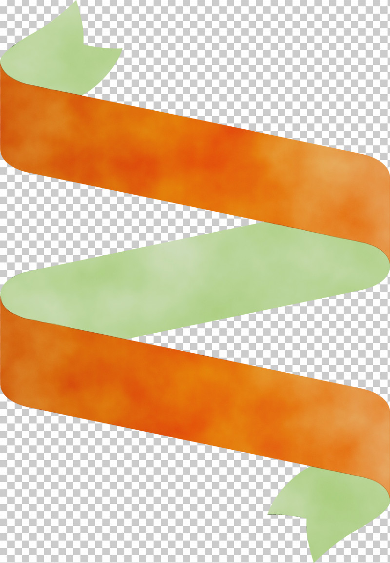 Orange PNG, Clipart, Green, Line, Multiple Ribbon, Orange, Paint Free PNG Download