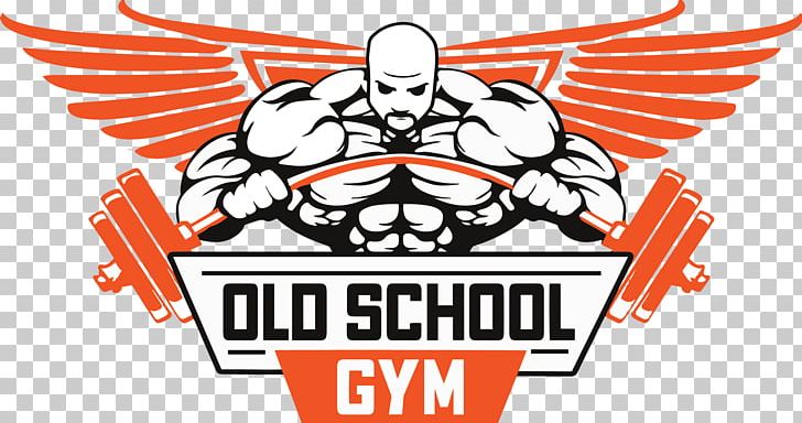 Sport Sticker Fitness Centre Фитнес клуб OLD SCHOOL GYM Bodybuilding PNG, Clipart, Area, Brand, Cartoon, Decal, Fictional Character Free PNG Download