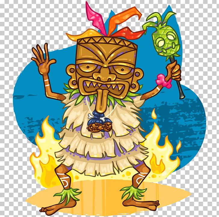 Tiki Hula Witch Doctor PNG, Clipart, Art, Artwork, Cartoon, Clip Art, Doctor Free PNG Download