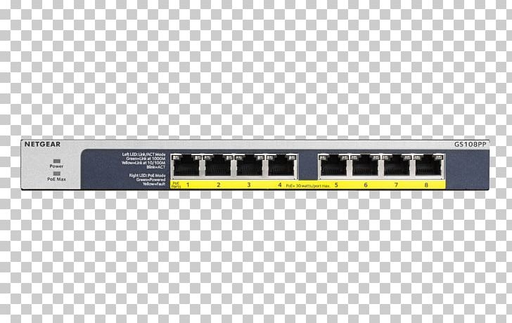 Gigabit Ethernet Power Over Ethernet Network Switch Netgear Port PNG, Clipart, 19inch Rack, Compute, Computer Network, Electronic Device, Electronics Accessory Free PNG Download