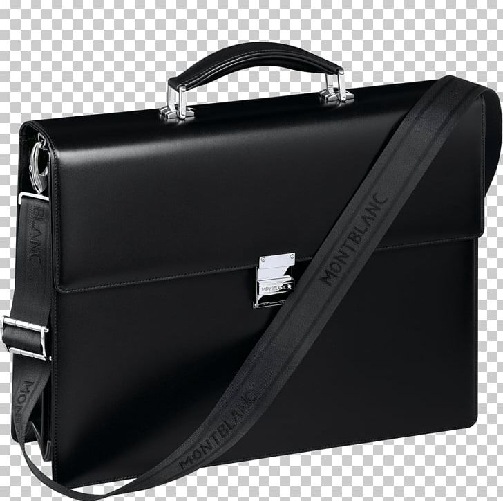 Montblanc Briefcase Meisterstück Leather Bag PNG, Clipart, Accessories, Bag, Baggage, Belt, Black Free PNG Download