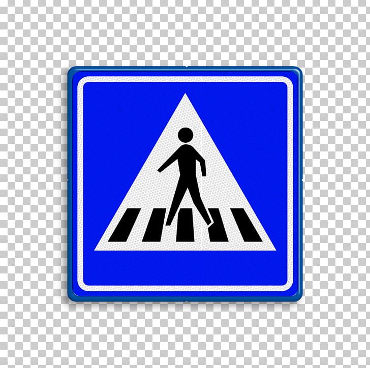 Pedestrian Crossing Traffic Sign Road PNG, Clipart, Angle, Area, Blue, Brand, Electric Blue Free PNG Download