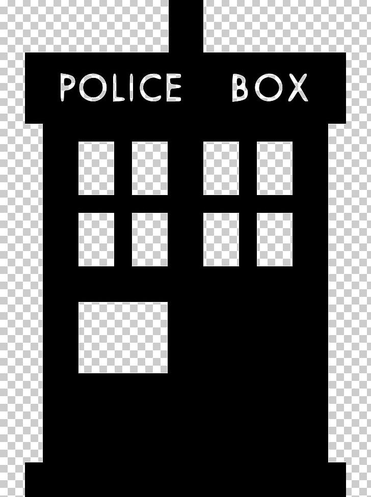 TARDIS Police Box Time Travel Computer Icons PNG, Clipart, Angle, Area, Black, Black And White, Brand Free PNG Download