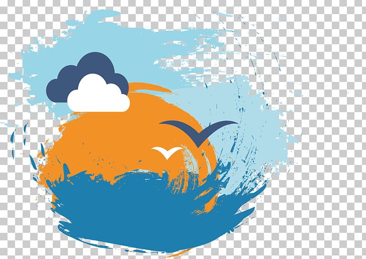 Euclidean PNG, Clipart, Blue, Blue Background, Blue Seagull, Circle, Cloud Free PNG Download