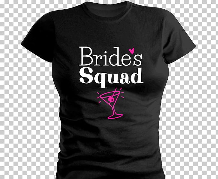 T-shirt Spreadshirt Sleeve Woman Infant PNG, Clipart, Active Shirt, Black, Brand, Bride Squad, Clothing Free PNG Download