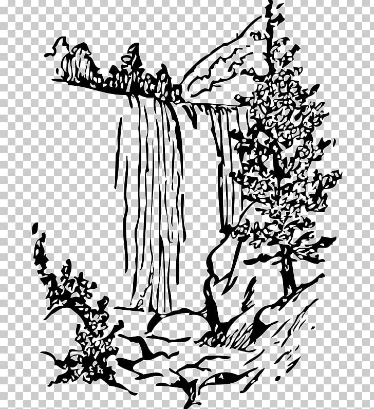 Niagara Falls Waterfall Drawing PNG, Clipart, Art, Artwork, Black, Black And White, Branch Free PNG Download