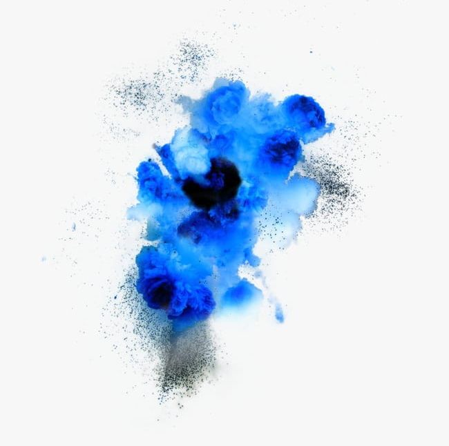 Creative Design Blue Smoke Explosion PNG, Clipart, Background, Beautiful, Beautiful Blue, Blasting, Blue Free PNG Download