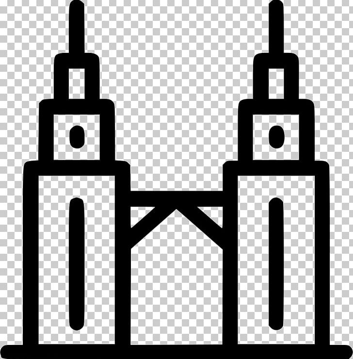 Computer Icons Petronas Towers Oriental Village PNG, Clipart, Area, Black And White, Computer Icons, Line, Malaysia Free PNG Download