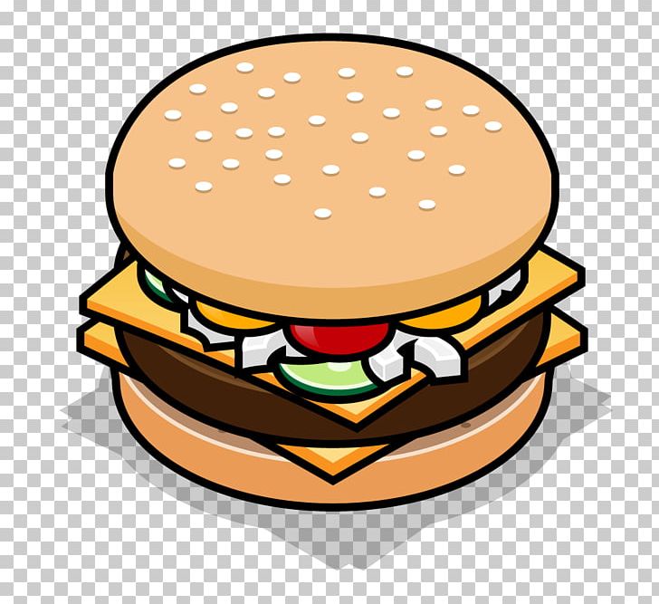 Hamburger Fast Food Cheeseburger Vegetarian Cuisine PNG, Clipart, Artwork, Cheese, Cheeseburger, Cuisine, Dish Free PNG Download