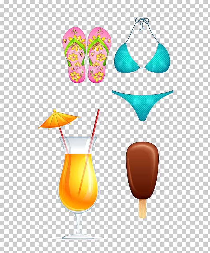 Beach Illustration PNG, Clipart, Beach, Beach Vector, Cocktail, Design Element, Elements Vector Free PNG Download