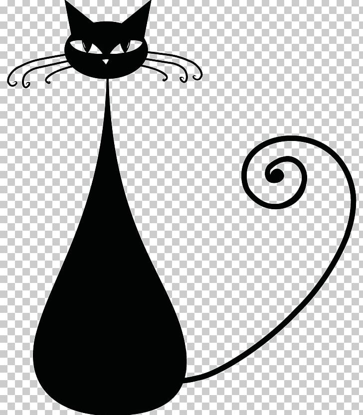 Black Cat Kitten PNG, Clipart, Animals, Artwork, Black, Black And White ...