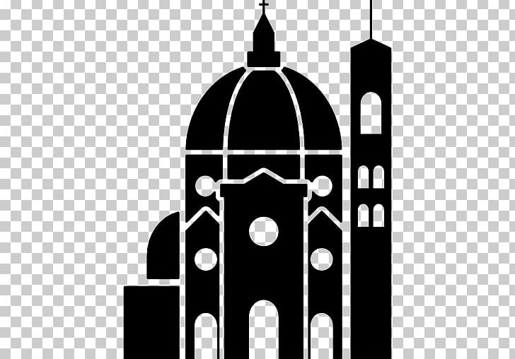 Florence Cathedral Monument Computer Icons Landmark PNG, Clipart, Black, Black And White, Brand, Computer Icons, Encapsulated Postscript Free PNG Download