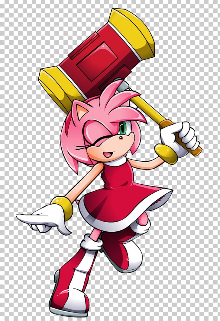 Amy Rose Sledgehammer Sonic The Hedgehog Sega PNG, Clipart, Amy Rose, Art, Cartoon, Character, Deviantart Free PNG Download