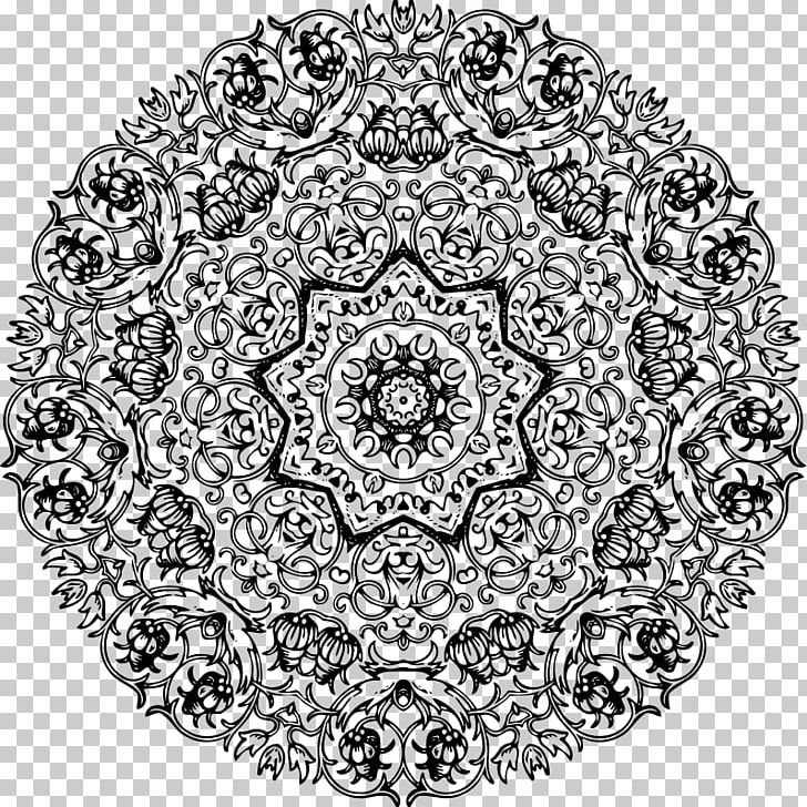 Sacred Geometry Art Drawing PNG, Clipart, Area, Art, Black And White, Circle, Circle Ornament Free PNG Download