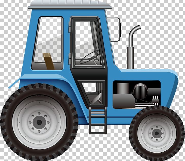 Tractor Illustration PNG, Clipart, Agricultural Machinery, Agriculture, Automotive Wheel System, Blue Abstract, Brand Free PNG Download