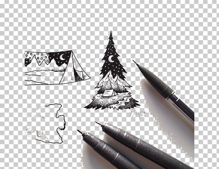 Tattoo Drawing Idea Art Sketch PNG, Clipart, Artist, Christmas, Christmas Frame, Christmas Lights, Christmas Tree Free PNG Download