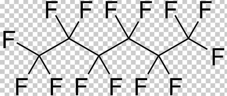 Fluorocarbon Heptafluorobutyric Acid Perfluorinated Compound Perfluorooctanoic Acid PNG, Clipart, Acid, Angle, Area, Black, Black And White Free PNG Download