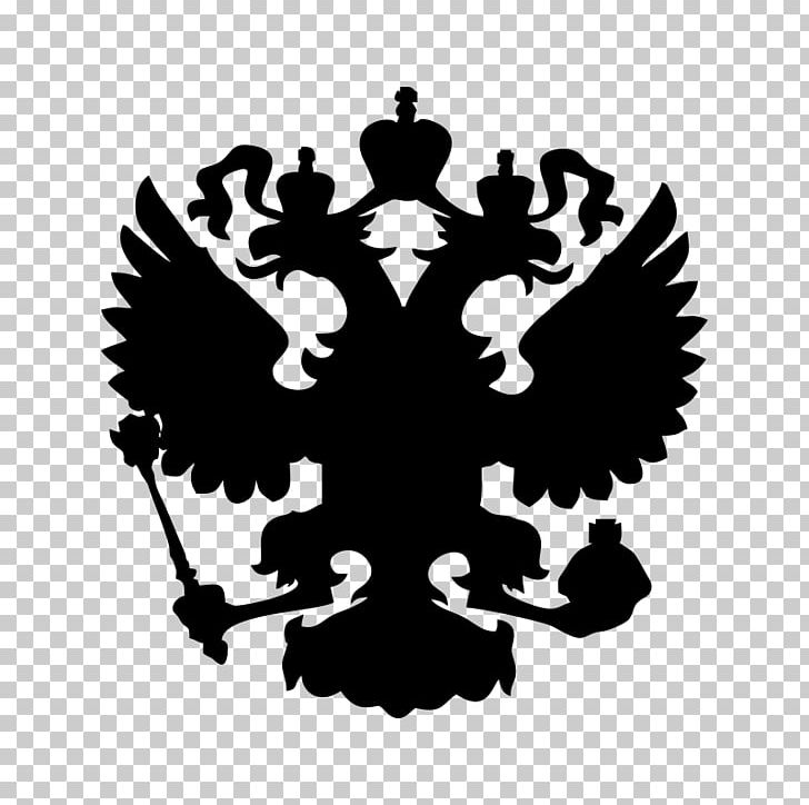 Coat Of Arms Of Russia Double-headed Eagle Symbol PNG, Clipart, Banner, Black And White, Coat Of Arms Of Russia, Crest, Decal Free PNG Download