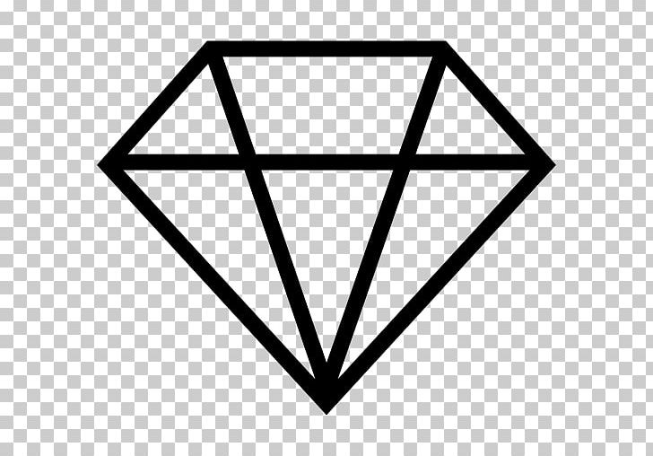 Diamond Gemstone Computer Icons PNG, Clipart, Angle, Area, Black, Black And White, Computer Icons Free PNG Download