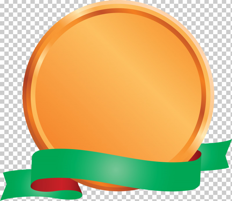 Emblem Ribbon PNG, Clipart, Emblem Ribbon, Green, Orange, Yellow Free PNG Download
