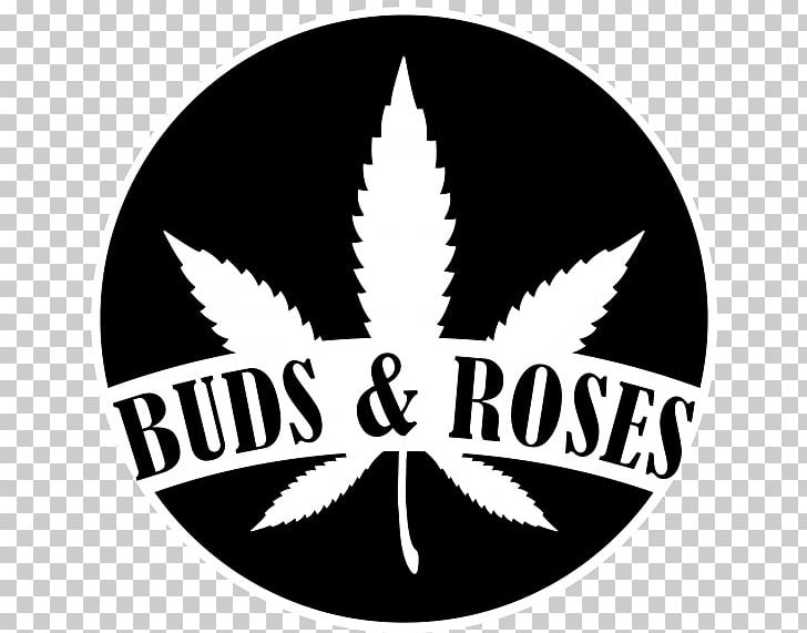 Buds & Roses Oaksterdam University Dispensary Medical Cannabis PNG, Clipart, Black And White, Brand, California, Caliva, Cannabidiol Free PNG Download