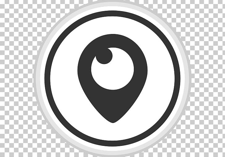 Social Media Periscope Video Social Network Logo PNG, Clipart, Apartment, Black And White, Brand, Circle, Content Free PNG Download