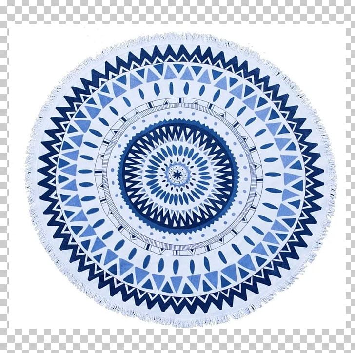 Towel Mandala Fringe Textile Bohemian Style PNG, Clipart, Bathroom, Blanket, Blue And White Porcelain, Bohemianism, Bohemian Style Free PNG Download