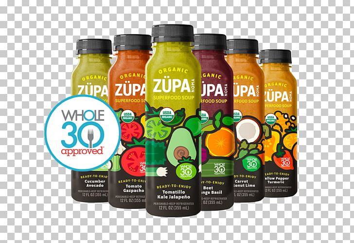 Juice Whole30 Soup Food Smoothie PNG, Clipart, Avocado Smoothie, Beverages, Brand, Canning, Condiment Free PNG Download